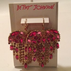Betsey Johnson earrings